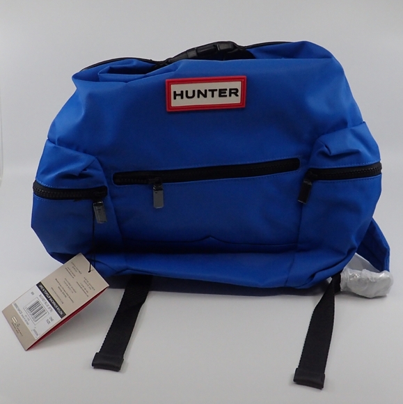 Hunter Bags Hunter Blue Topclip Backpack Nwt Poshmark